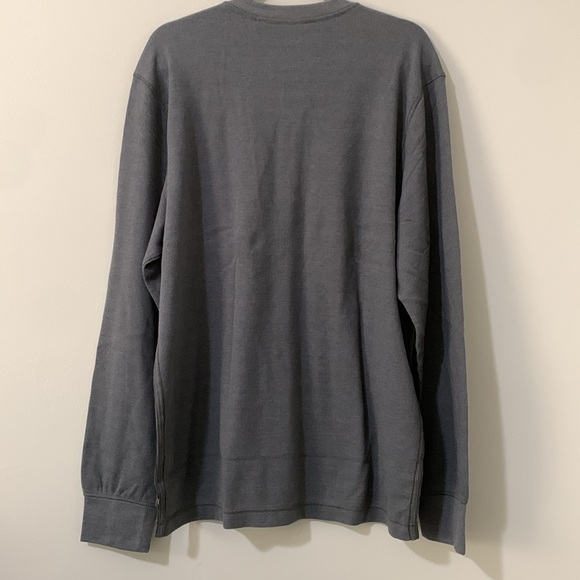 NWT Toad&Co Men's XL Gray Long Sleeve Shirt - Picture 6 of 10